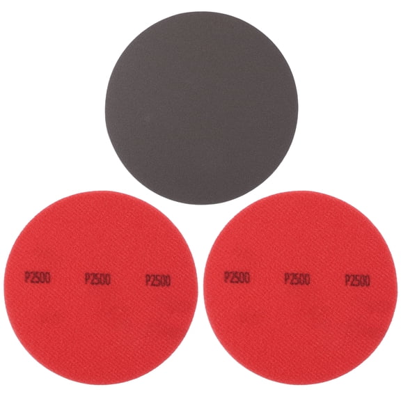 Bowling Ball Sanding Pads, Hook and Loop Sanding Sponge Discs for Resurfacing - Grit 2500 & 5 Inch & 3 Pack