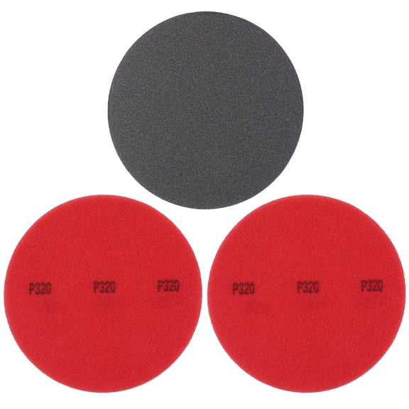 Bowling Ball Sanding Pads, Hook and Loop Sanding Sponge Discs for Resurfacing - Grit 320 & 5 Inch & 3 Pack