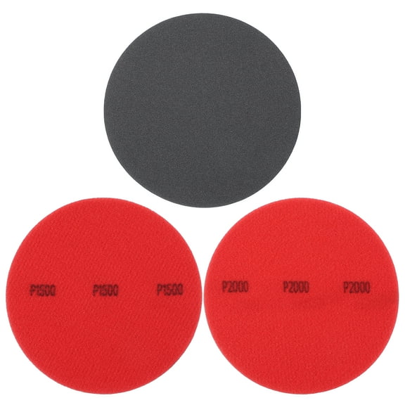 Bowling Ball Sanding Pads, Hook and Loop Sanding Sponge Discs for Resurfacing - Grit 800/1500/2000 & 5 Inch & 3 Pack