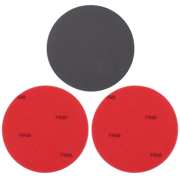 Bowling Ball Sanding Pads, Hook and Loop Sanding Sponge Discs for Resurfacing - Grit 800 & 5 Inch & 3 Pack