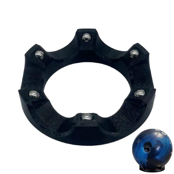 Bowling Ball Spinner and Maintenance Holder, 360 Degree Rotating Ball Cup with Smooth Bearing, Professional Bowling Balls Accessories for Cleaning Polishing Sanding, Fits All Balls Types