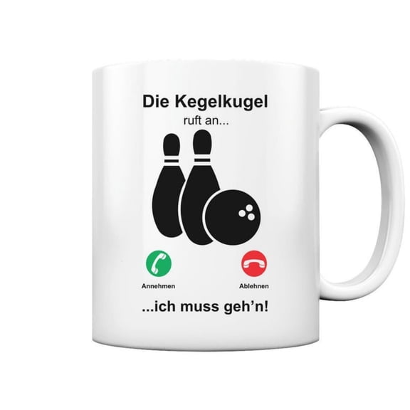 Bowling Ball lls Funny - Cup and Coffee Mug gsy.