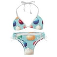 thumbnail image 1 of Bowling Detachable Sponge Adjustable Strap Bikini Set Two-Pack - Ideal for Beach & Pool Parties, 1 of 6
