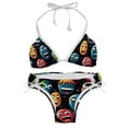 thumbnail image 1 of Bowling Detachable Sponge Adjustable Strap Bikini Set Two-Pack Swimsuit Women Swimwear, 1 of 6