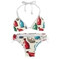 thumbnail image 1 of Bowling Detachable Sponge Adjustable Strap Bikini Set Two-Pack Swimsuits Swimming Suits Applicable Scenes, 1 of 6