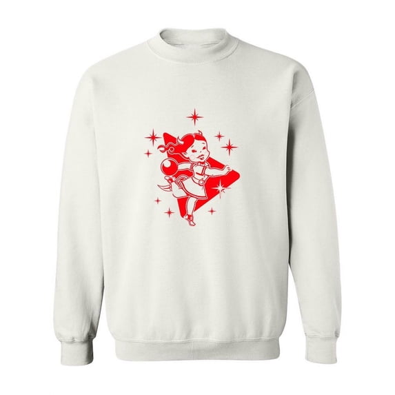 Bowling Devil Sweatshirt Women -Image by Shutterstock, Female XX-Large