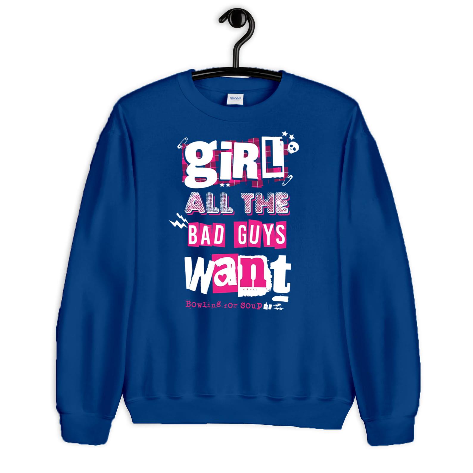 Bowling For Soup Girl All The Bad Guys Want Shirt
