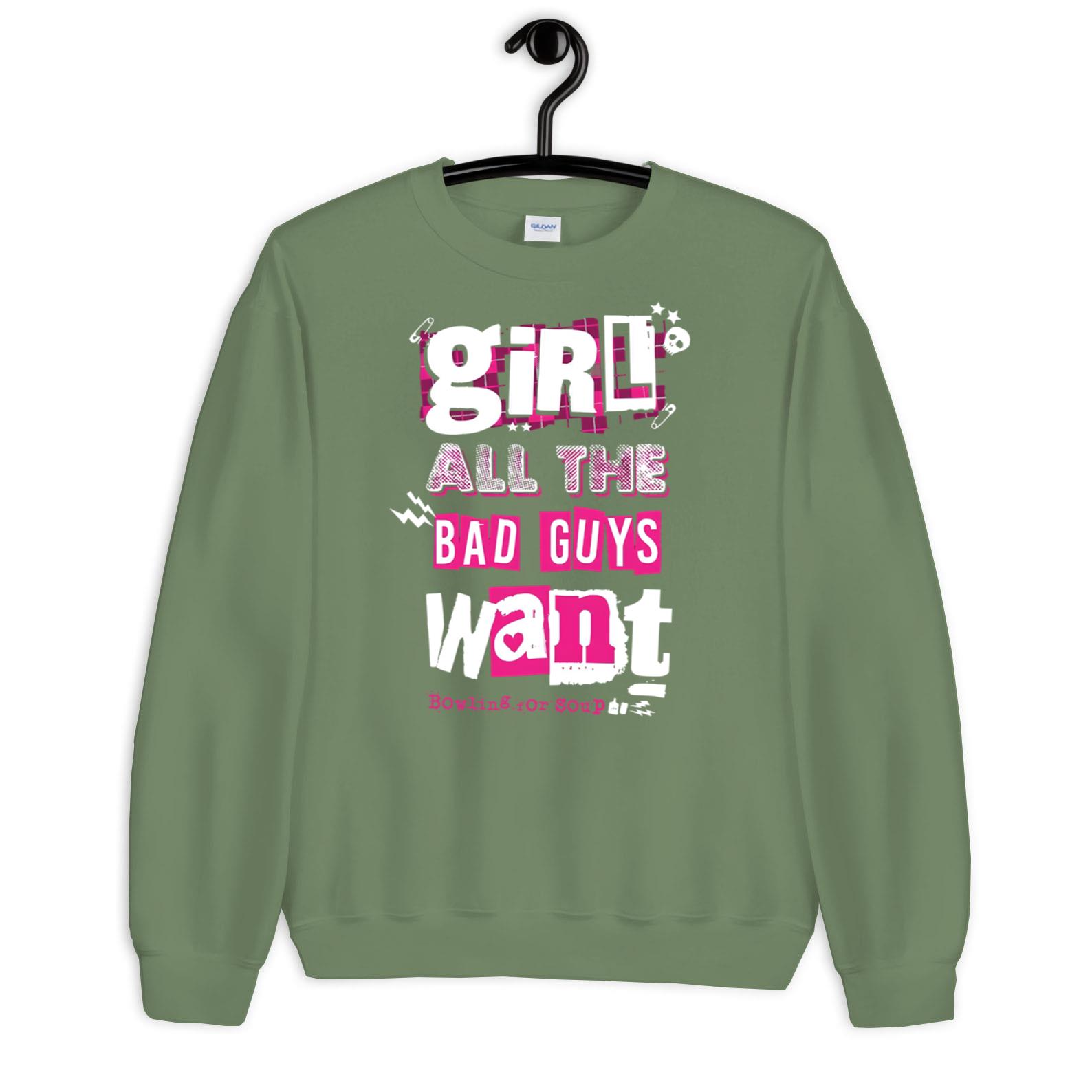 Bowling For Soup Girl All The Bad Guys Want Shirt