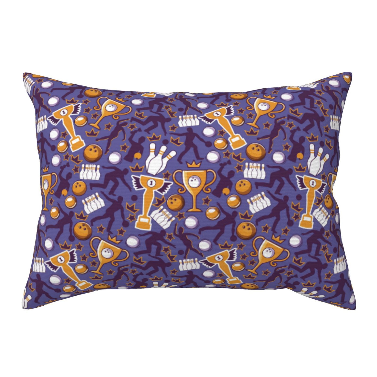 Bowling Game Pillow Cases Standard Size, Super Soft Pillowcases with