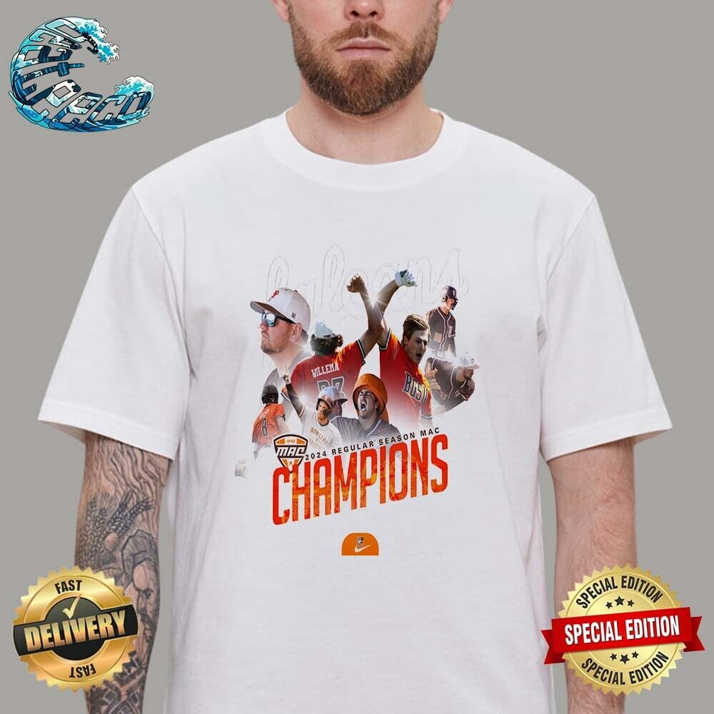 Bowling Green Falcons 2024 Regular Season Mac Champions TShirt