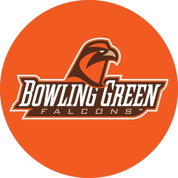 Bowling Green Falcons RR 4" Round Vinyl Decal Auto Home Window Glass University of