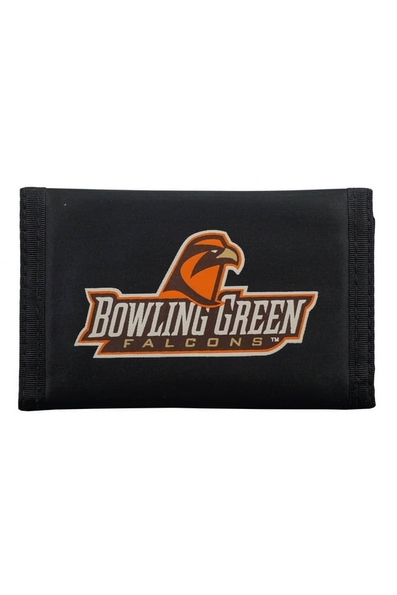 Bowling Green NCAA Falcons Nylon Trifold Wallet (Tri-Fold Wallet)
