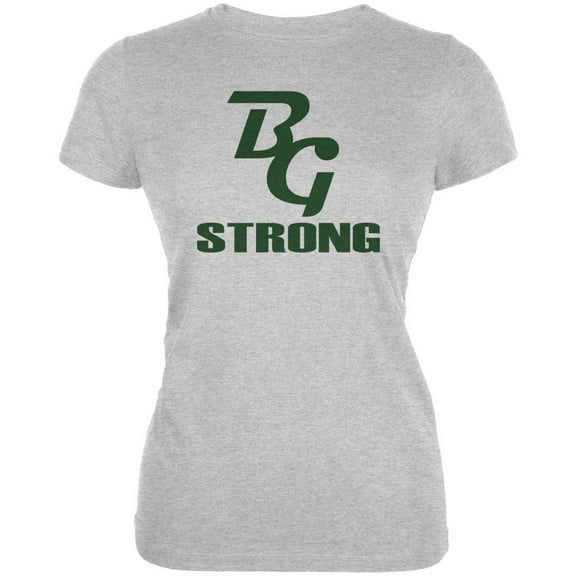 Bowling Green Strong Funny Juniors Soft T Shirt Heather LG