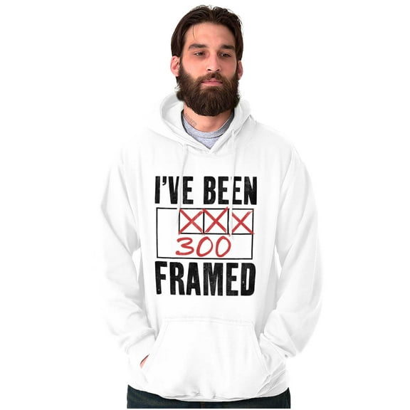 Bowling I've Been Framed Score Hoodie Sweatshirt Women Men Brisco Brands L