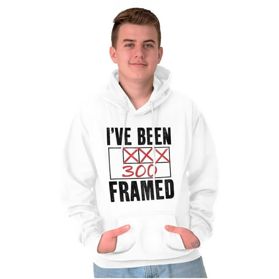 Bowling I've Been Framed Score Unisex Plus Fleece Graphic Hoodie Brisco Brands 2X