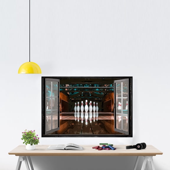 Bowling Image Poster Bowling poster gift for bowling lover 16 x 24 Inch Poster