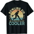 thumbnail image 1 of Bowling Kid Bowling Player Funny T-Shirt, 1 of 3