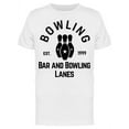 thumbnail image 1 of Bowling Lanes T-Shirt Men -Image by Shutterstock, Male Large, 1 of 2
