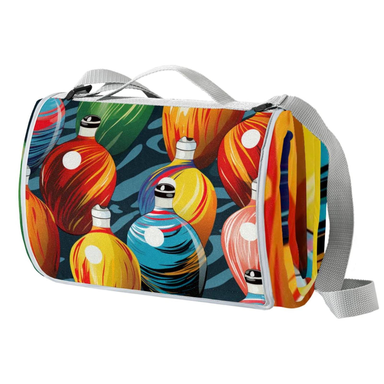 Bowling Large Picnic Mat for Outdoor Activities & Beach Trips Durable