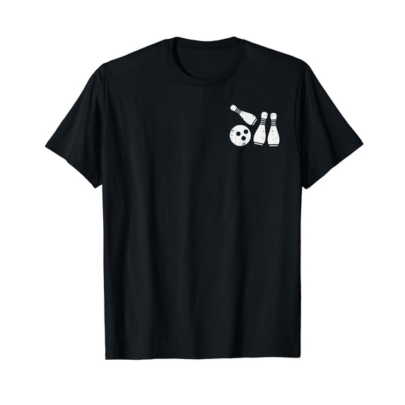 Bowling Pocket Sports Bowler Team Women Men Kids Boys Girls T-Shirt