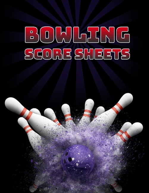 Bowling Score Record Notebook Bowling Score Sheet Bowling Game
