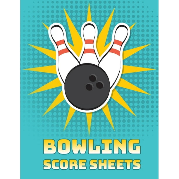 Bowling Score Sheet Bowling Game Record Book 118 Pages Ninepins