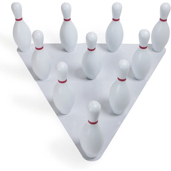Bowling Set with Plastic Pins - Ball Included