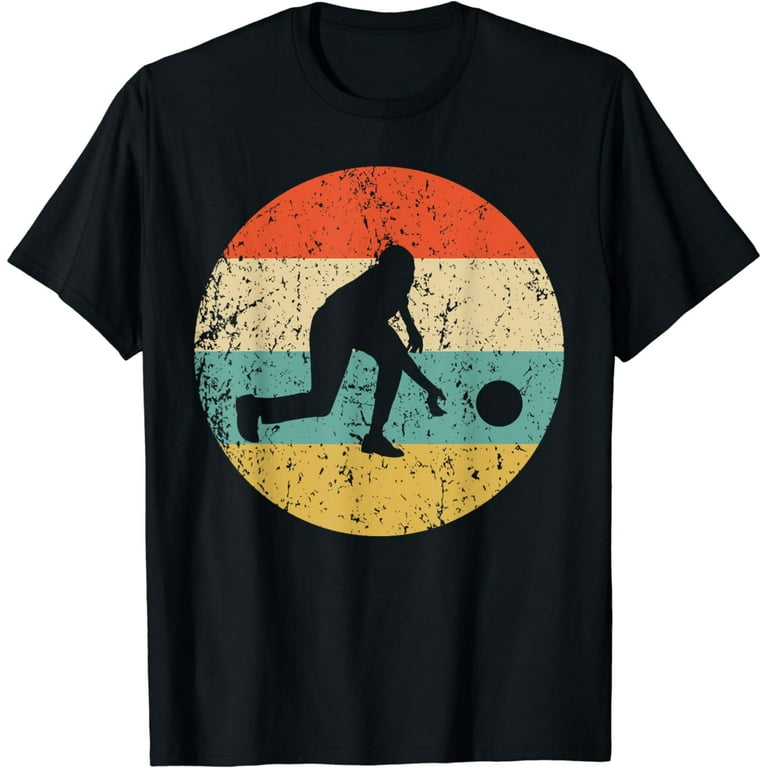 Bowling Shirt - Vintage Retro Bowler T-Shirt Bowling Shirt - Vintage Retro Bowler T-Shirt