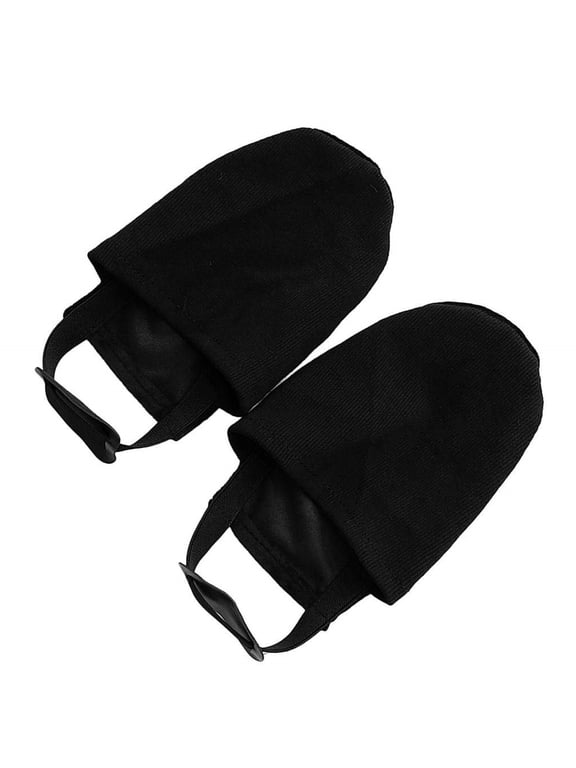 Bowling Shoe SliderBowling Shoe Covers Bowling & Dancing Shoe Sliders 2 Pack / 1 Pair of Adjustable Sole Slide Covers | One Size Fits Most Men & Women | Elastic Band Creates Size Adaptations