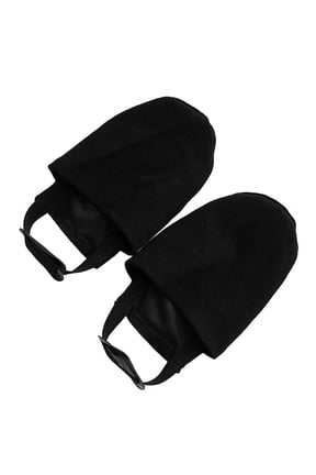 Bowling Shoe SliderBowling Shoe Covers Bowling & Dancing Shoe Sliders 2 Pack / 1 Pair of Adjustable Sole Slide Covers | One Size Fits Most Men & Women | Elastic Band Creates Size Adaptations