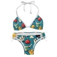 thumbnail image 1 of Bowling Stylish Bikini Set with Detachable Sponge & Adjustable Strap 2-Pack - Beach Ready!, 1 of 6