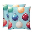 thumbnail image 1 of Bowling Stylish Velvet Throw Pillow Covers Inserts Set of 2 for Bed & Chair - Unique Patterns, 16x16, 18x18, & 20x20 Inches for Any Occasion!, 1 of 6