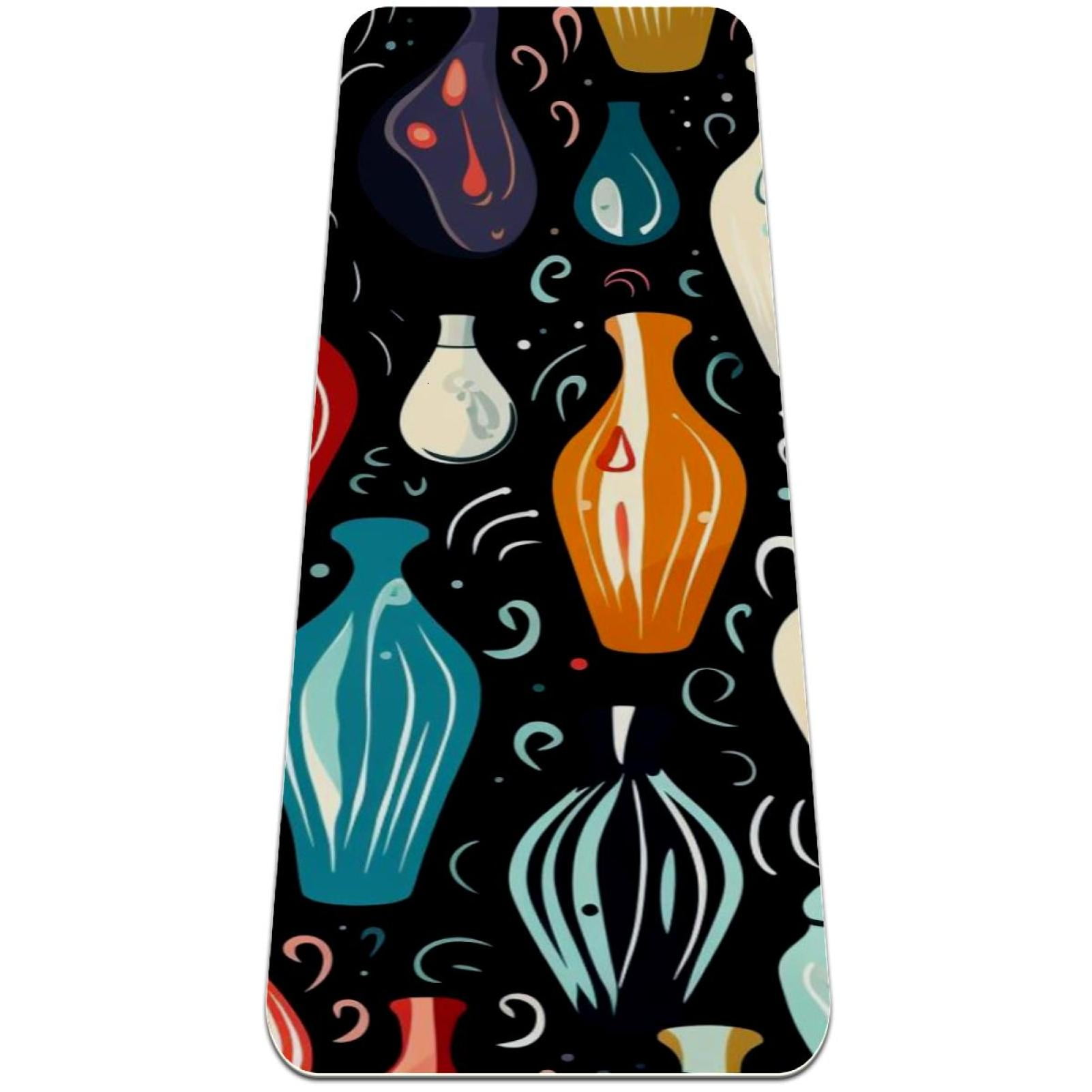 Bowling TPE Yoga Mat Durable Exercise Mat for Yoga, Pilates, and