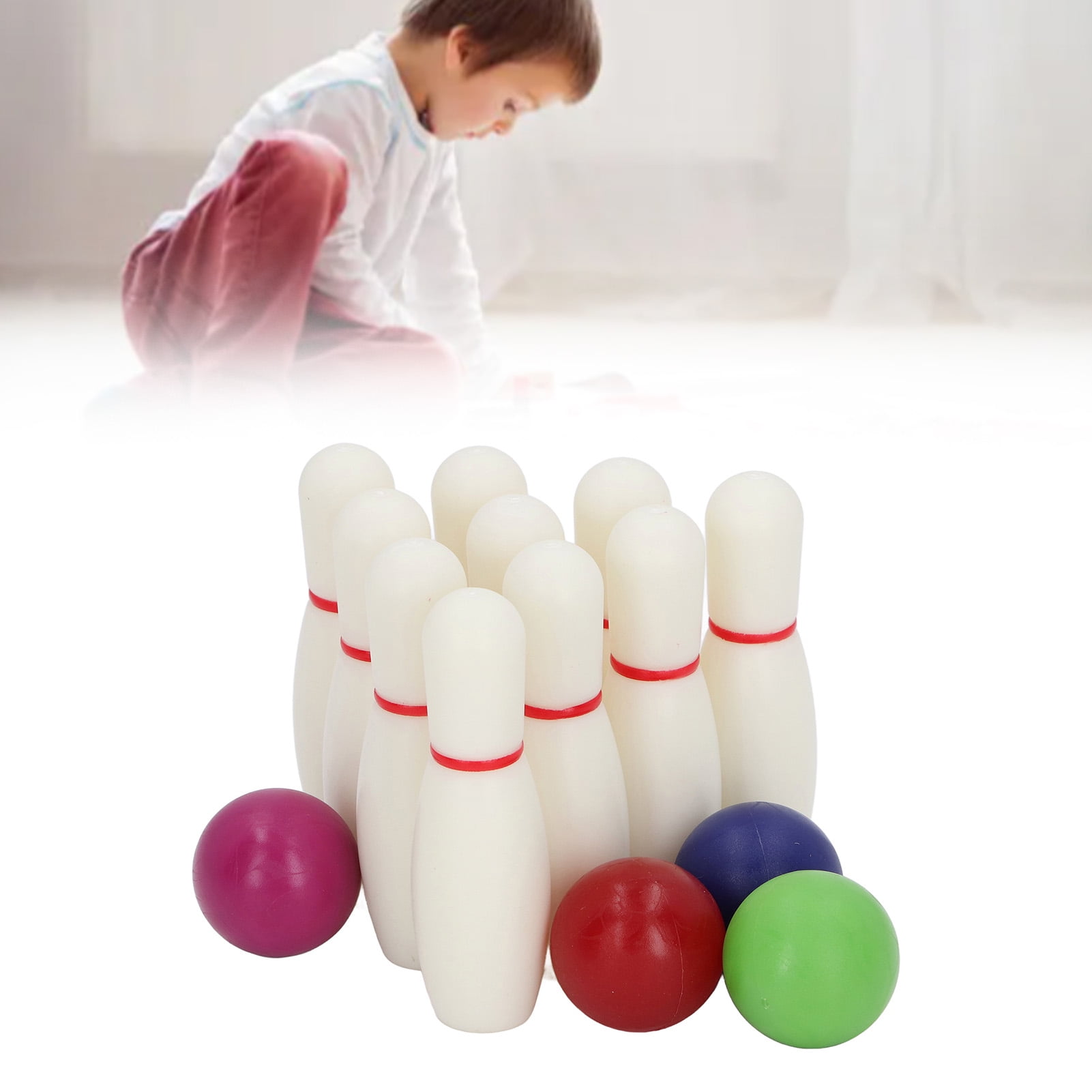 Bowling Toys, Interactive Portable Educational Safe Tabletop Bowling