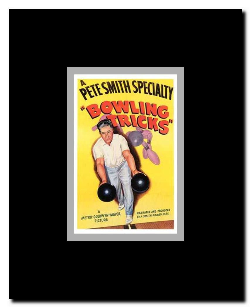 Bowling Tricks Framed Movie Poster