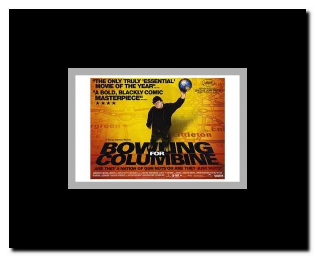 Bowling for Columbine Framed Movie Poster