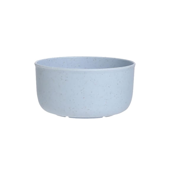 Bowls Microwave Safe, Plastic Bowls Reusable, Wheat Straw Utensils, 6X3 In, Deep Soup Bowls, Blue, Home & Kitchen Essentials, Bowls for Kitchen, 1 Pc