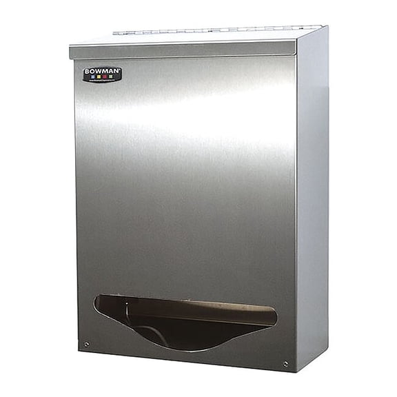 Bowman Dispensers Bulk Dispenser, Silver, 17-5/64inH BK001-0300