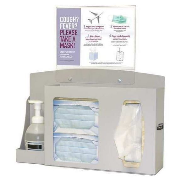 Bowman Dispensers Hygiene Station,Brown,17 7/8" W BD202-0012