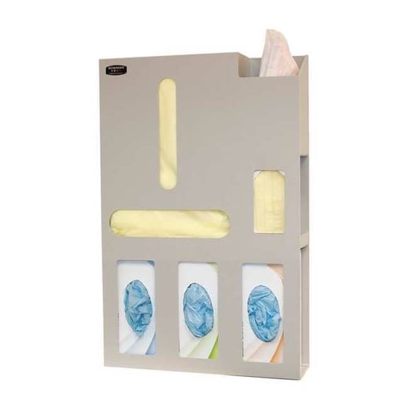 Bowman Dispensers Protection System,Beige,25-5/8inH LD-064