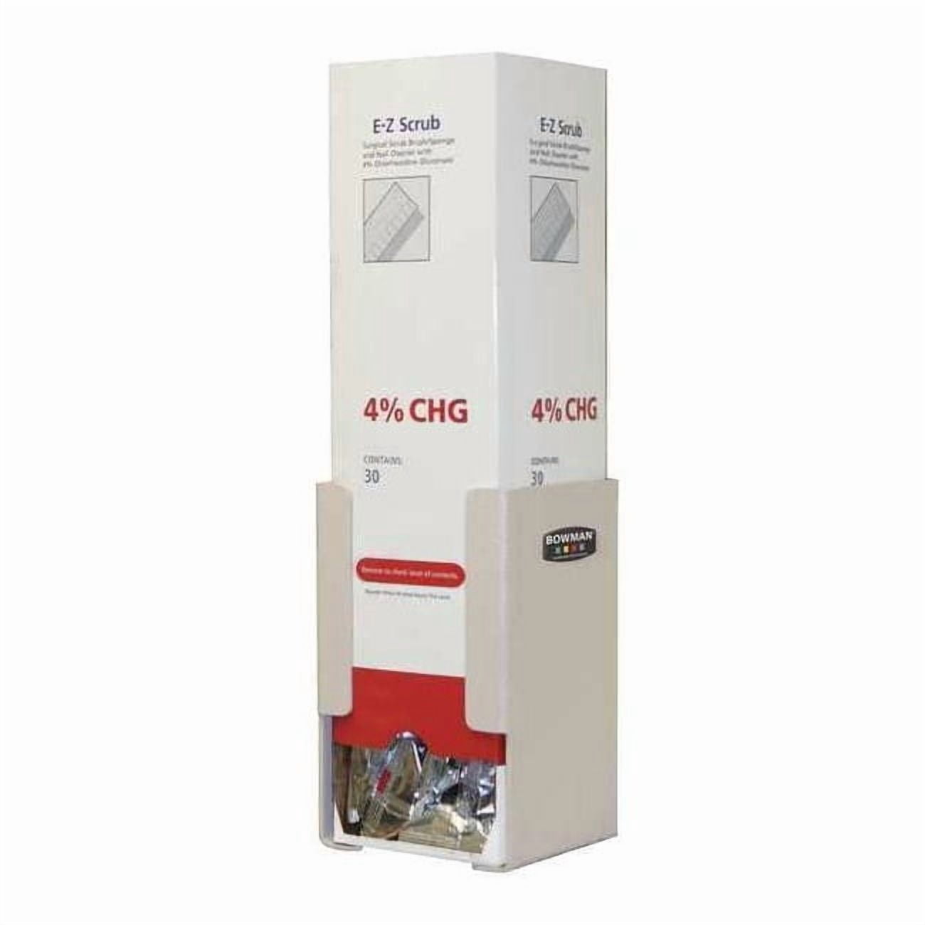 Bowman Dispensers Scrub Brush Dispenser,Beige,5-29/64" D CL007-0212