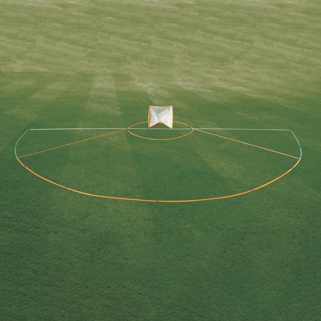 Goal Portable Lacrosse Crease Womens Practice Indoor Outdoor East to Setup Portable