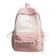 thumbnail image 1 of Bows Backpacks Travel Bag Large Capacity Casual Daypacks Student School Bag Japanese Styles Backpacks for Woman Girls, 1 of 5