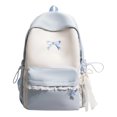 thumbnail image 1 of Bows Backpacks Travel Bag Large Capacity Casual Daypacks Student School Bag Japanese Styles Backpacks for Woman Girls, 1 of 5