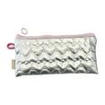 thumbnail image 1 of Bows Change Purse Wallet Flip Pencil Case Simple Coin Purse Makeup Storage Bag, 1 of 15