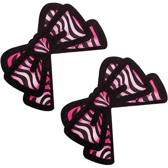 Bows Computer Monitor Decor, Wooden Hanging Bowknot Ornament with Buckle Design, LCD Screen Decoration for Home & Office(RL 2 PCS)