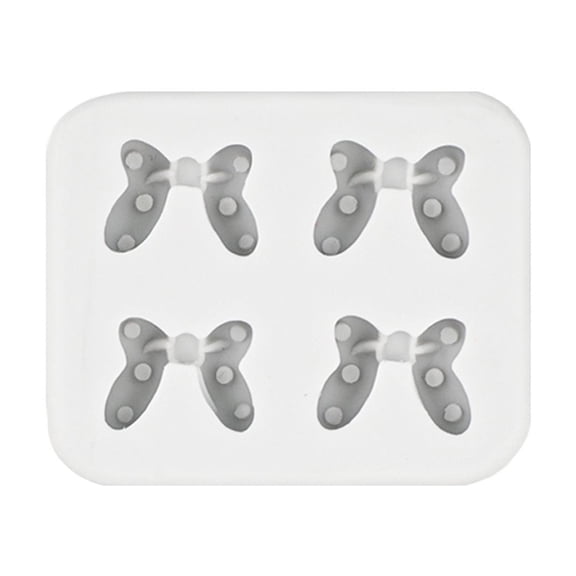 Bows Fondant Molds for Chocolate, Epoxy Resin - Silicone Baking & Cake Decor Craft Tools
