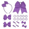 thumbnail image 1 of Bows Hair Accessories Set 20 Pieces Uniform Hair Bows,Hair Clips,Headband,Hair Ties for Little Girls School Girls Gifts, 1 of 9