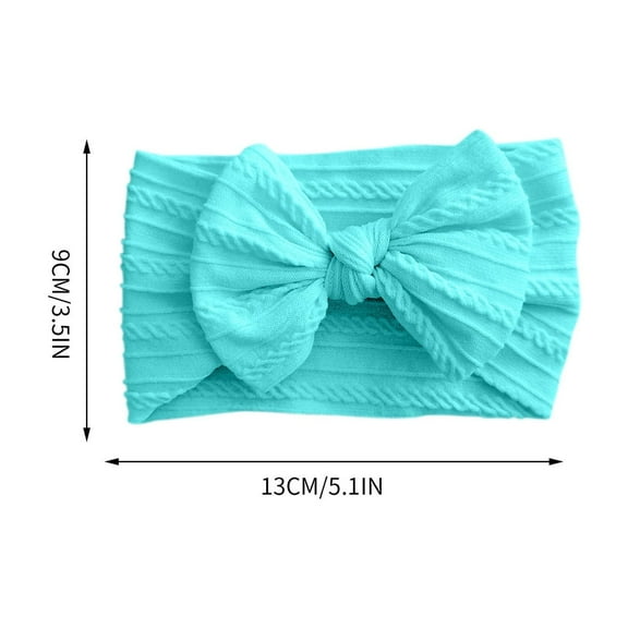 Bows Headbands,Baby Headbands Soft Hairbands with Bows,Baby Headbands Soft Nylon Hairbands Hair Bows for Newborns Infants Toddlers and Baby Elastic Hairbands for Daily Wear