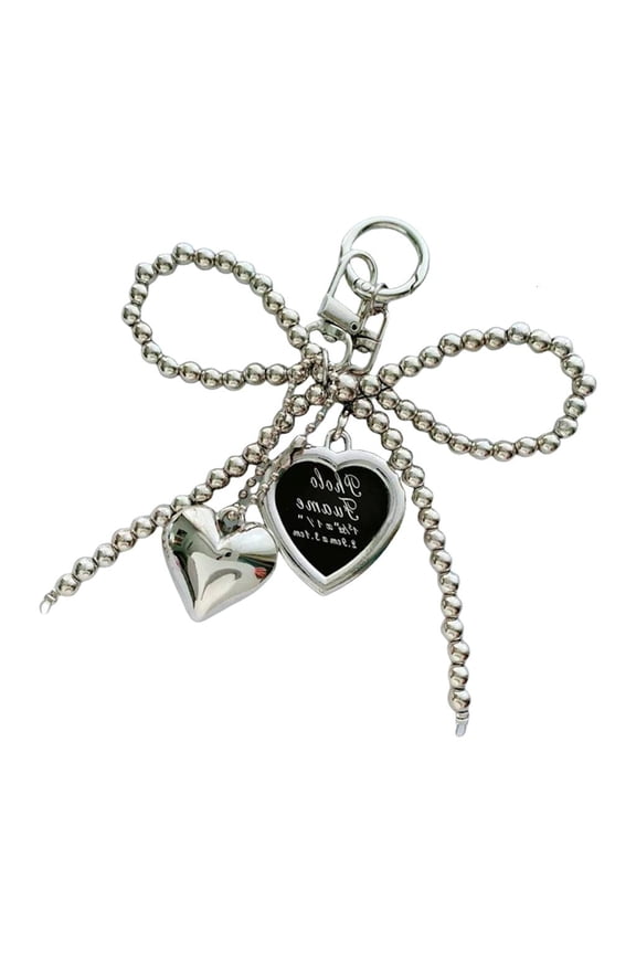 Bows Keyring Creative Car Key Chain Heart Keychain Korean Styles Bag Charm Lovely Keychain Hanging Ornament for Backpack